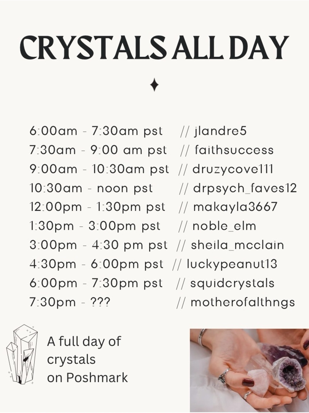 Sun May 17th - Crystals All Day Raid Train - Picture 2 of 2